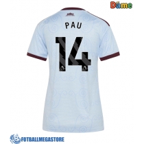 Fotballdrakt Dame Aston Villa Pau Torres #14 Tredjedrakt 2026-27 Kortermet